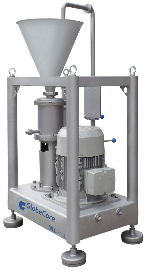 laboratory colloid mill for food production